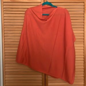 Cashmere poncho